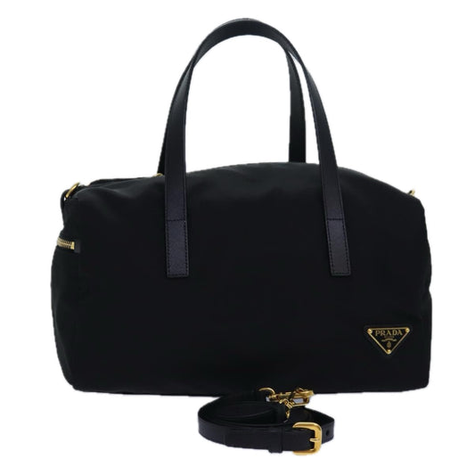 PRADA Hand Bag Nylon 2way Black BL0567  81141