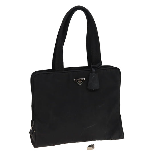 PRADA Tote Bag Nylon Black  81168