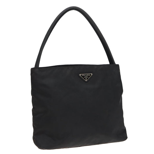 PRADA Shoulder Bag Nylon Black  81169