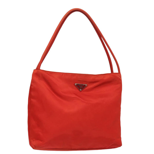PRADA Tote Bag Nylon Red  81176