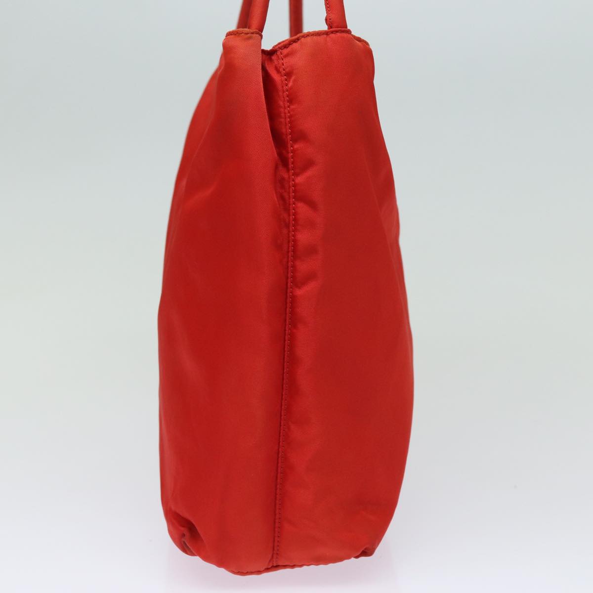 PRADA Tote Bag Nylon Red  81176