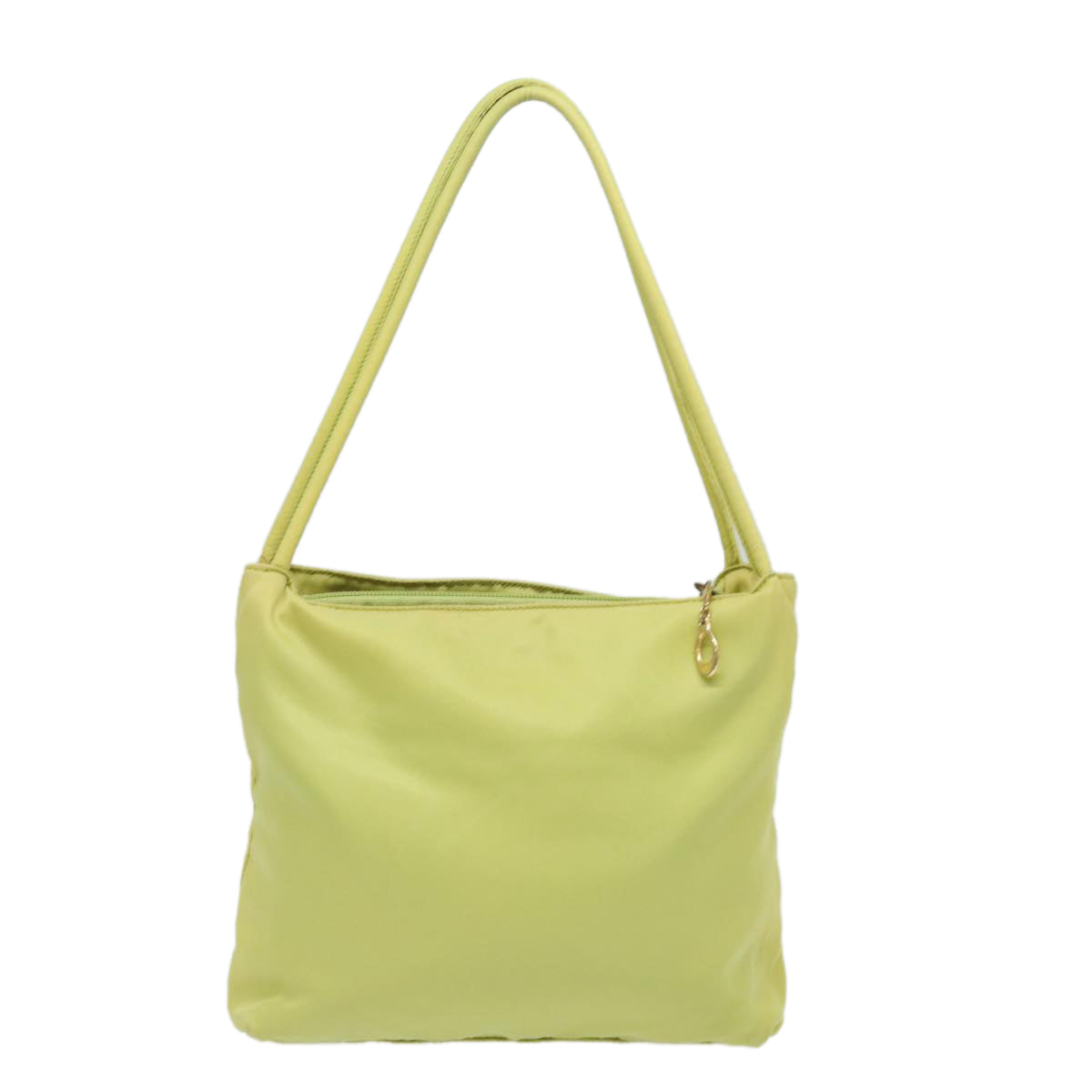 PRADA Tote Bag Nylon Yellow  81178