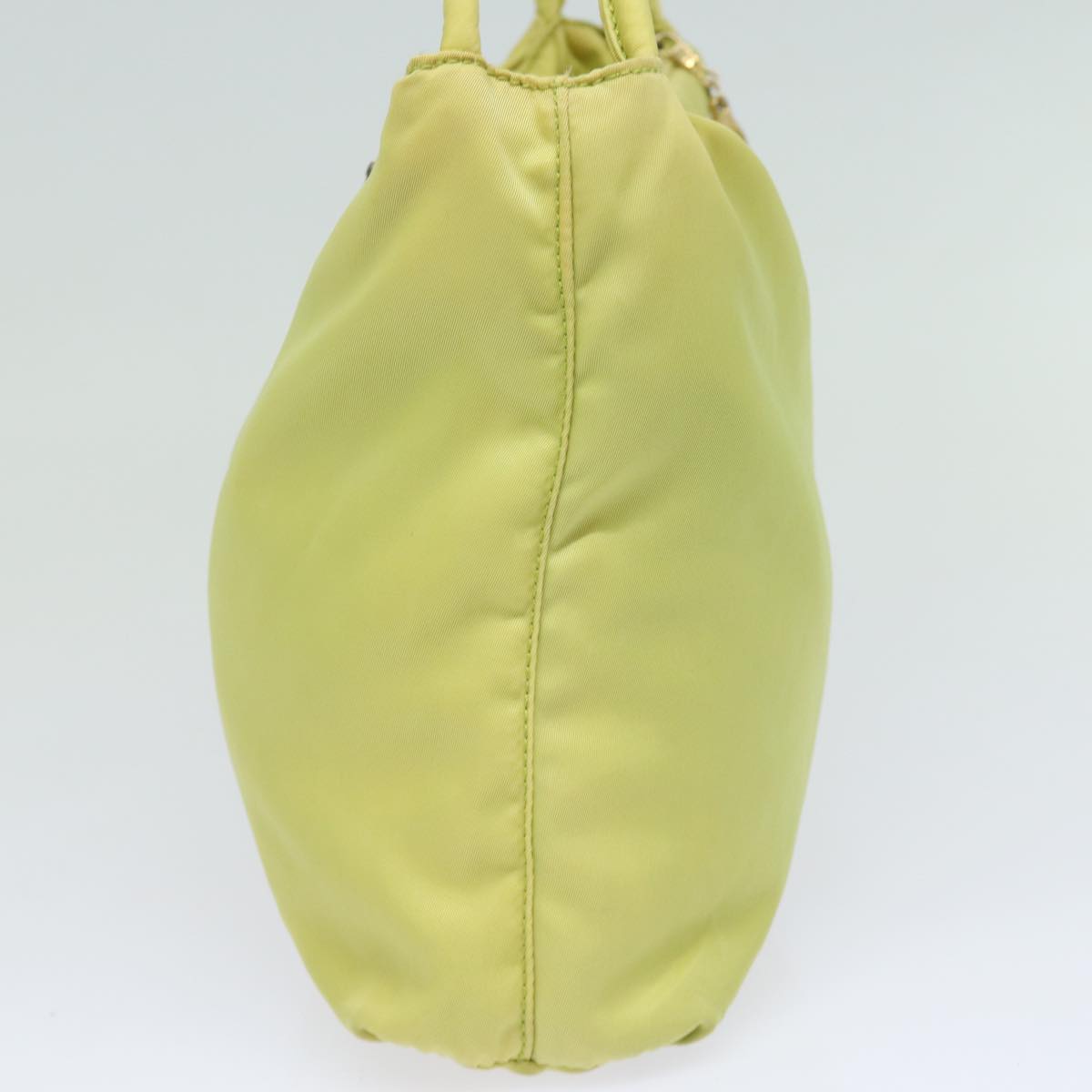 PRADA Tote Bag Nylon Yellow  81178
