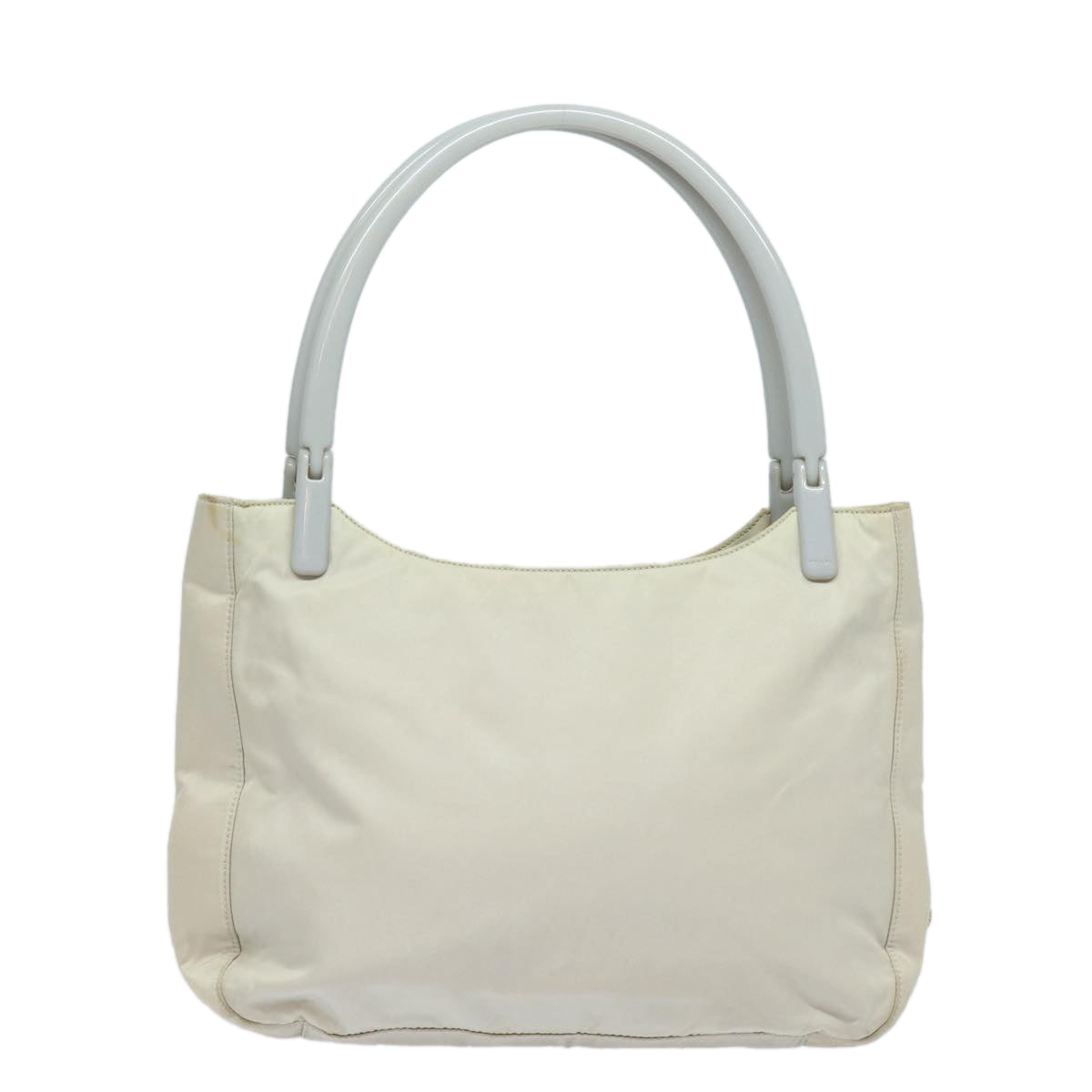 PRADA Shoulder Bag Nylon Gray  81179
