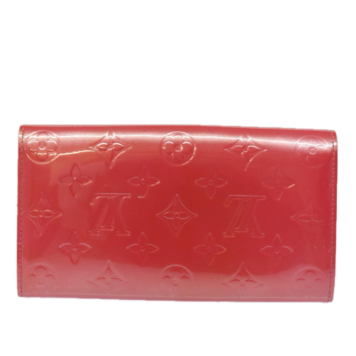 LOUIS VUITTON Vernis Portefeiulle Sarah Wallet Fran Boise M9140F LV 81228