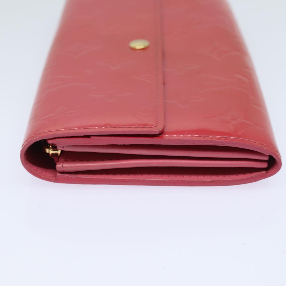 LOUIS VUITTON Vernis Portefeiulle Sarah Wallet Fran Boise M9140F LV 81228