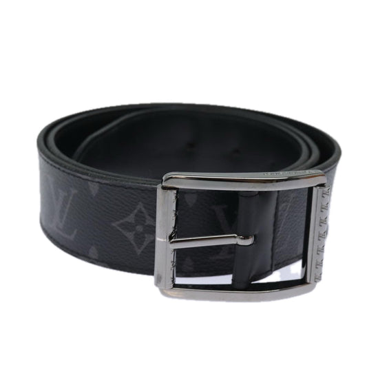 LOUIS VUITTON Monogram Eclipse Ceinture Reverso Belt 40.9"" M9044 LV 81229