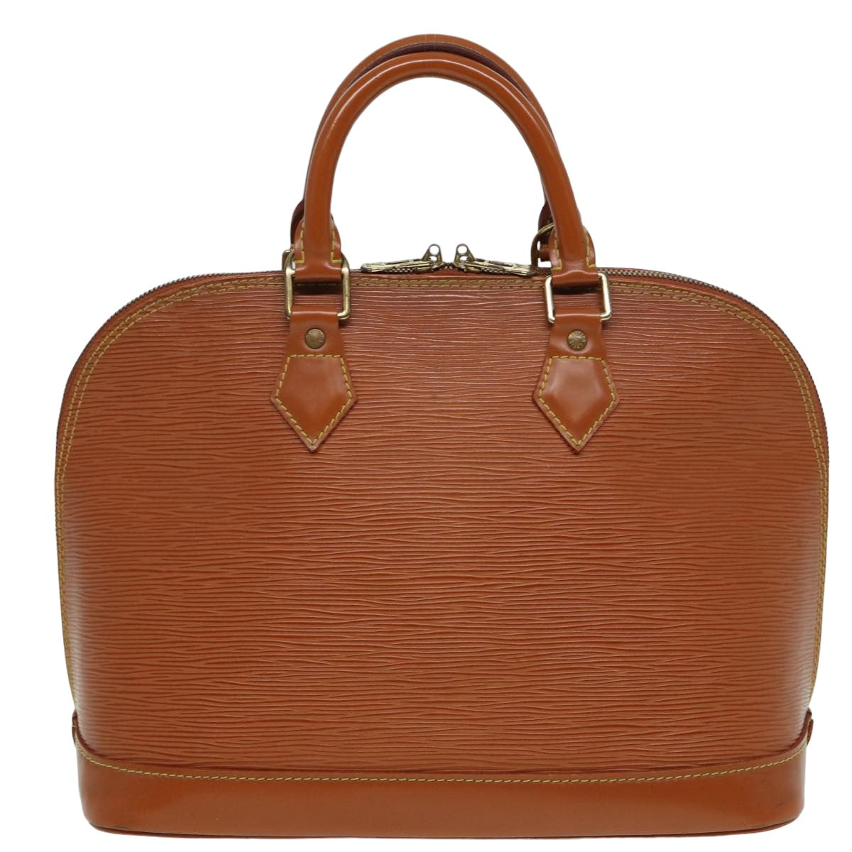 LOUIS VUITTON Epi Alma Hand Bag Zipangu Gold M54148 LV 81261