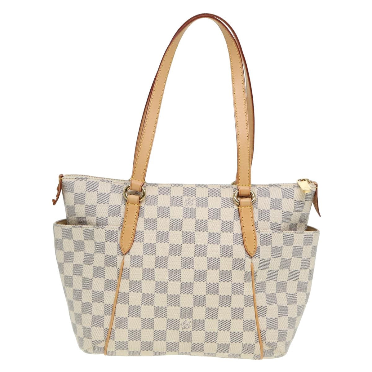 LOUIS VUITTON Damier Azur Totally PM Tote Bag N41280 LV 81309