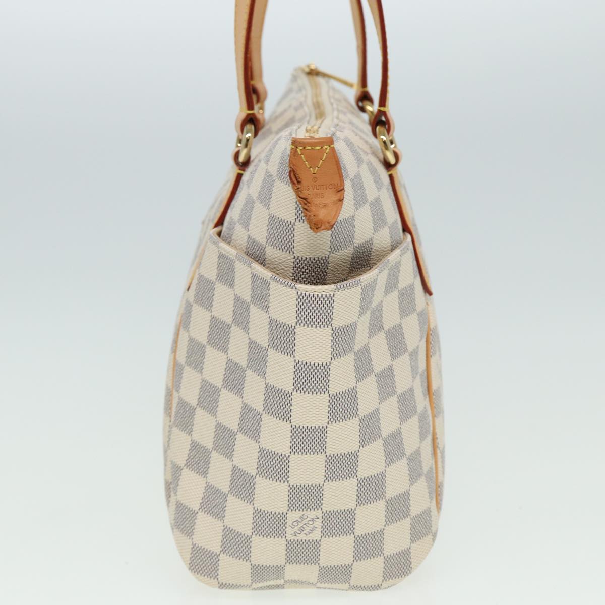 LOUIS VUITTON Damier Azur Totally PM Tote Bag N41280 LV 81309