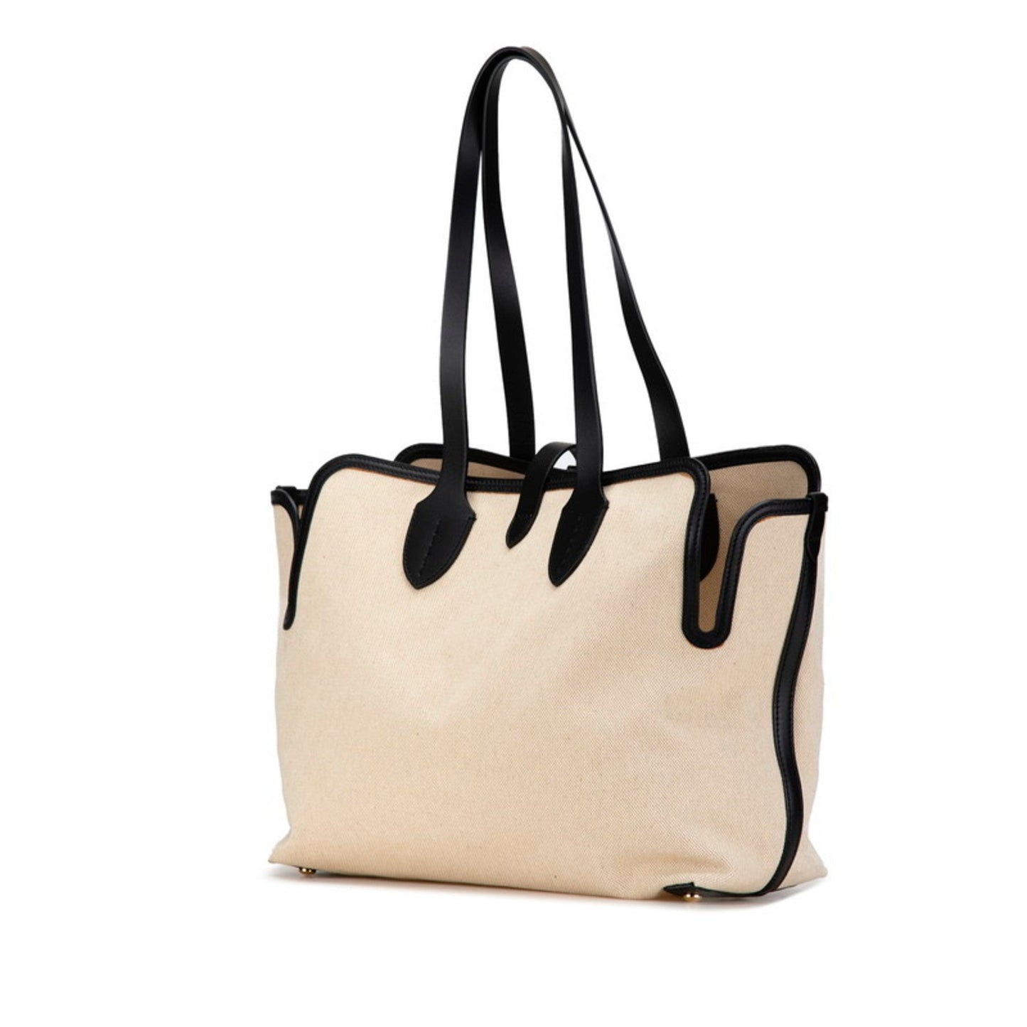 Burberry  Canvas Leather Shoulder Bag Tote Bag ()