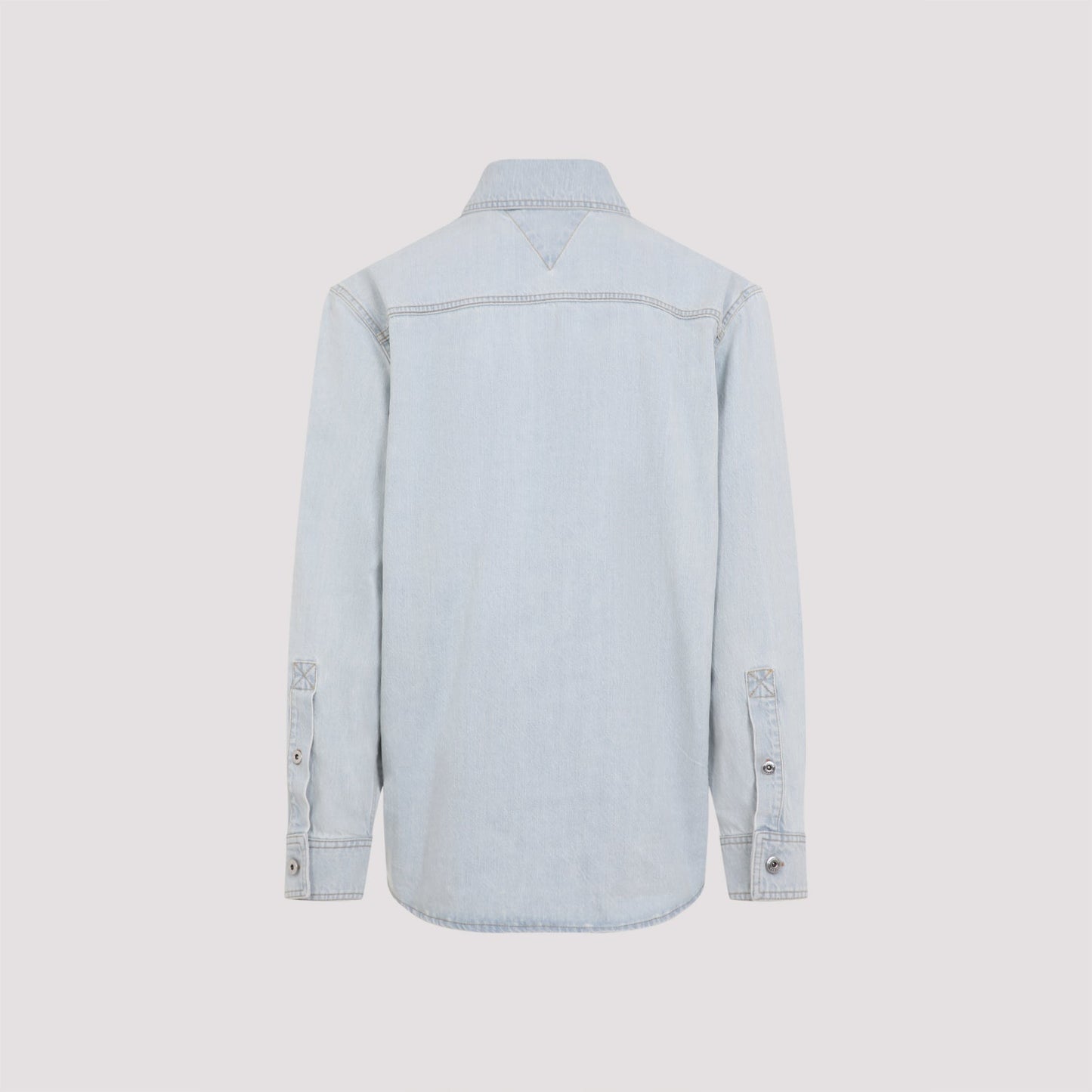 BOTTEGA VENETA Classic Denim Shirt for Men - Spring/Summer 2025