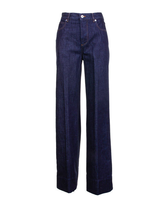 BOTTEGA VENETA Palazzo Denim Pants for Women