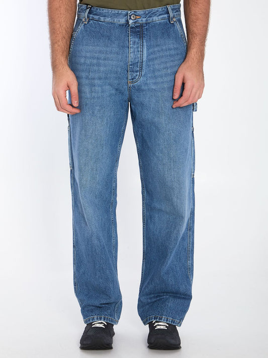 BOTTEGA VENETA Multi-Pocket Cotton Jeans for Men