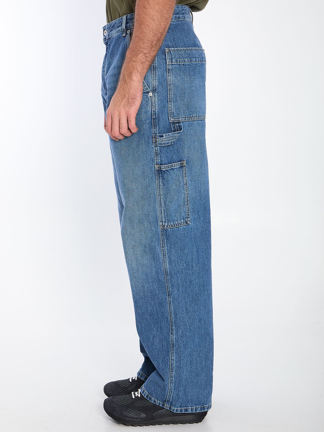 BOTTEGA VENETA Multi-Pocket Cotton Jeans for Men