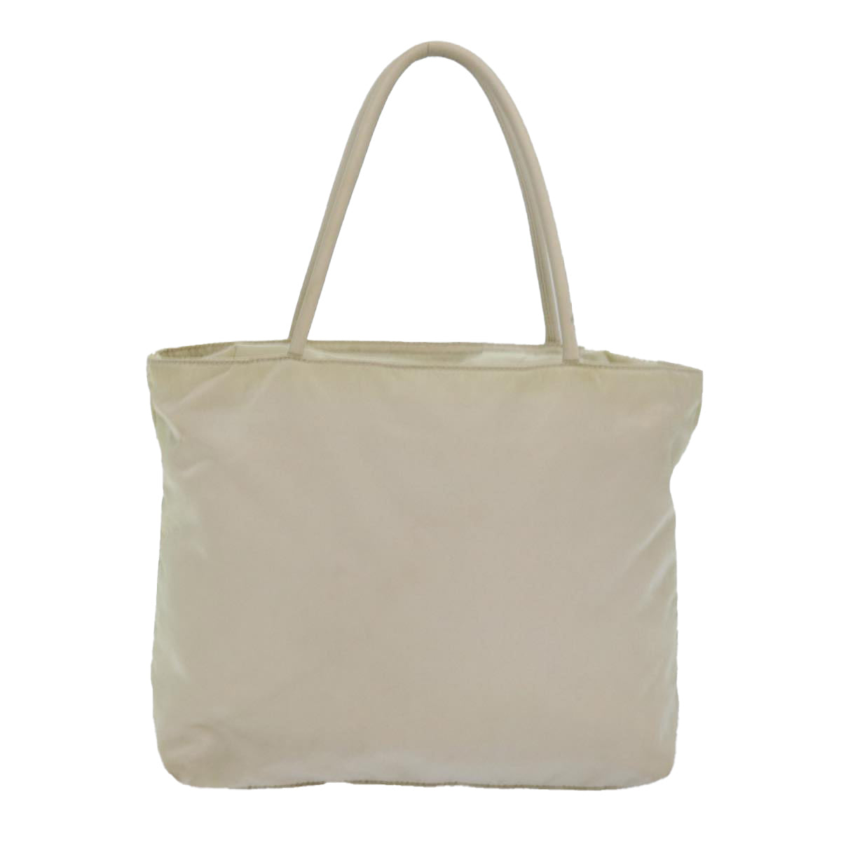 PRADA Tote Bag Nylon Beige  81465