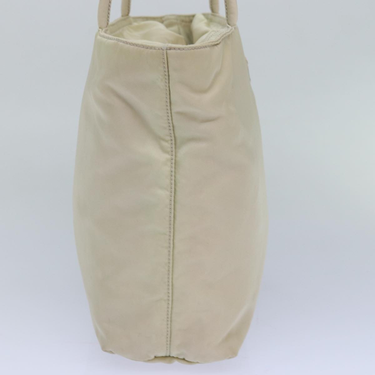 PRADA Tote Bag Nylon Beige  81465