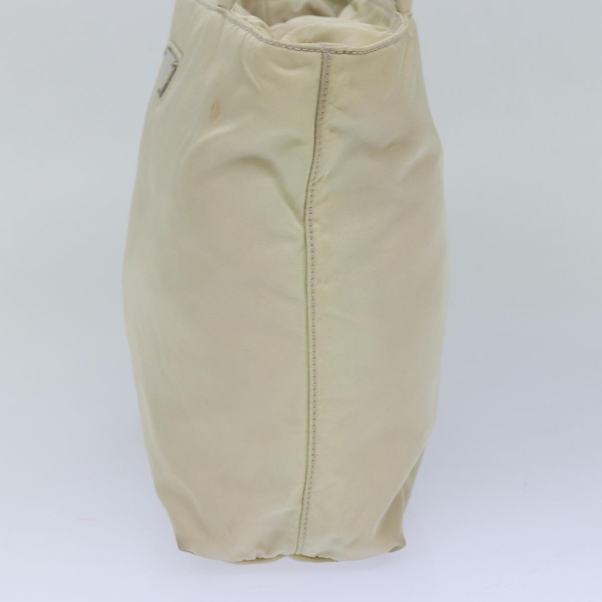 PRADA Tote Bag Nylon Beige  81465