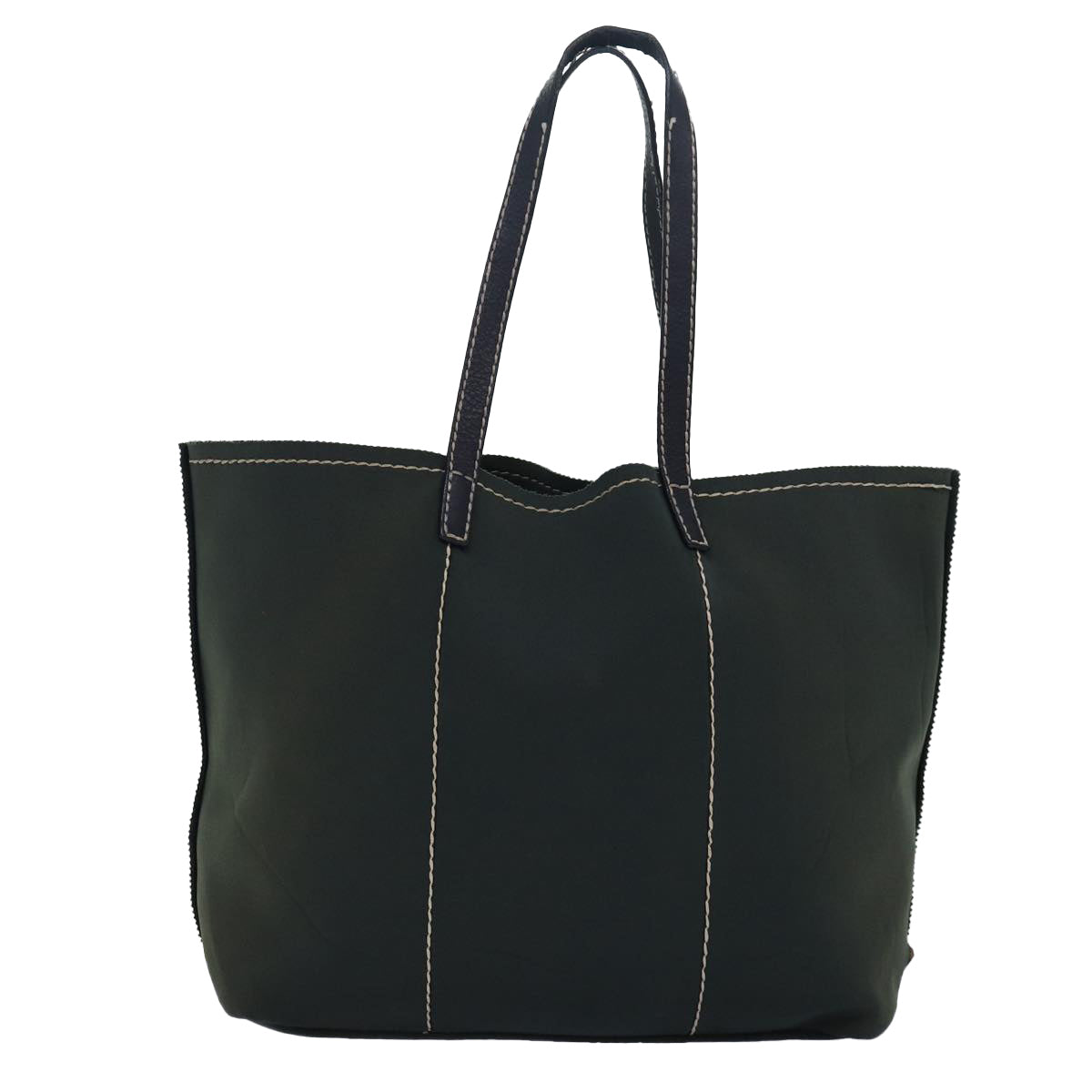 PRADA Tote Bag Polyester Green  81470