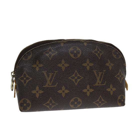 LOUIS VUITTON Monogram Pochette Cosmetic PM Cosmetic Pouch M47515 LV 81496