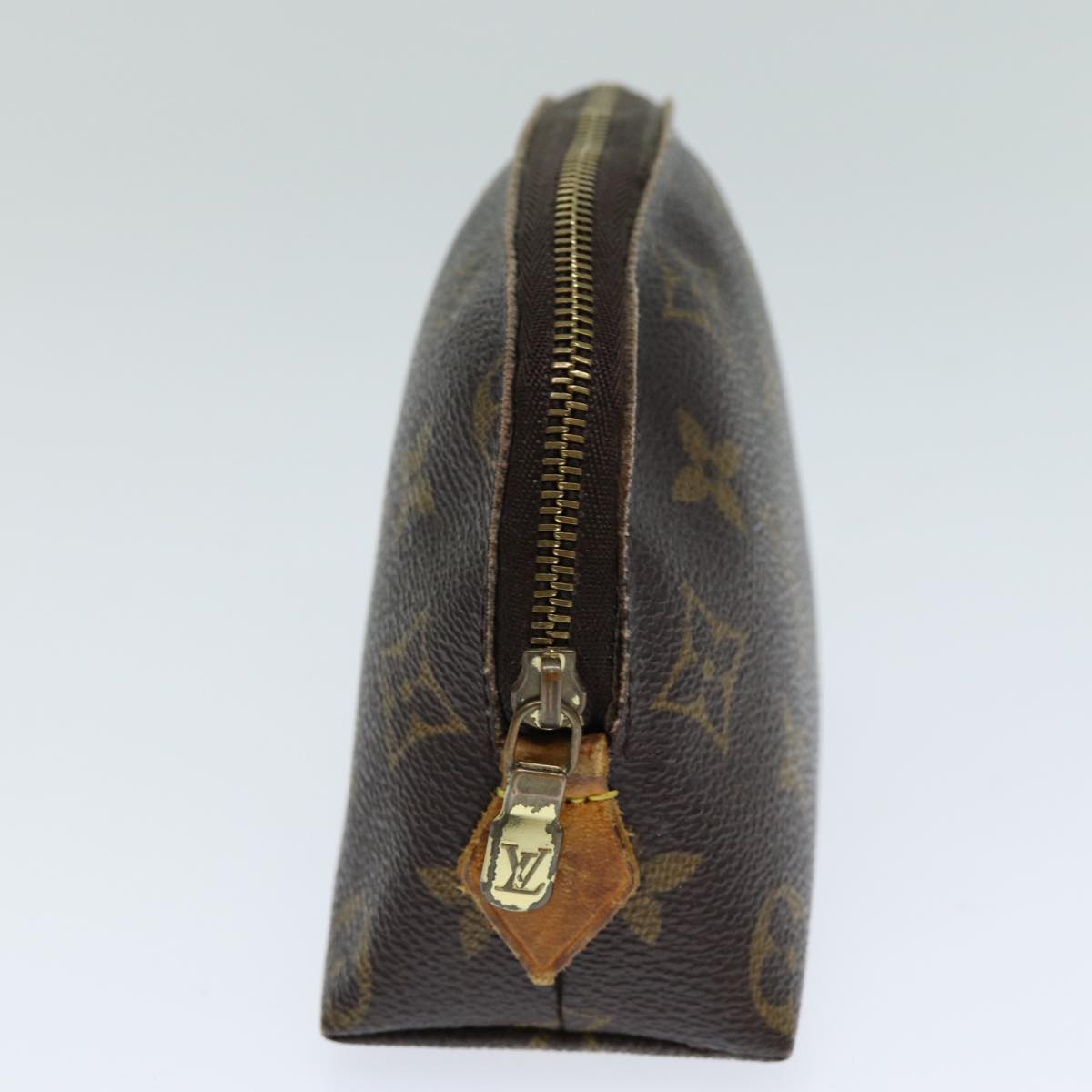 LOUIS VUITTON Monogram Pochette Cosmetic PM Cosmetic Pouch M47515 LV 81496