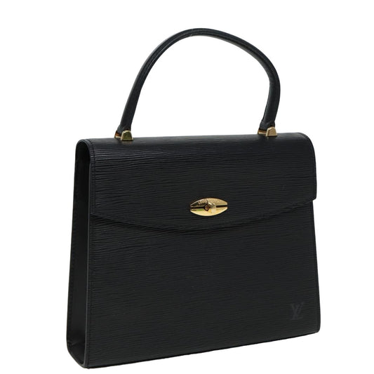 LOUIS VUITTON Epi Malesherbes Hand Bag Black M52372 LV 81533