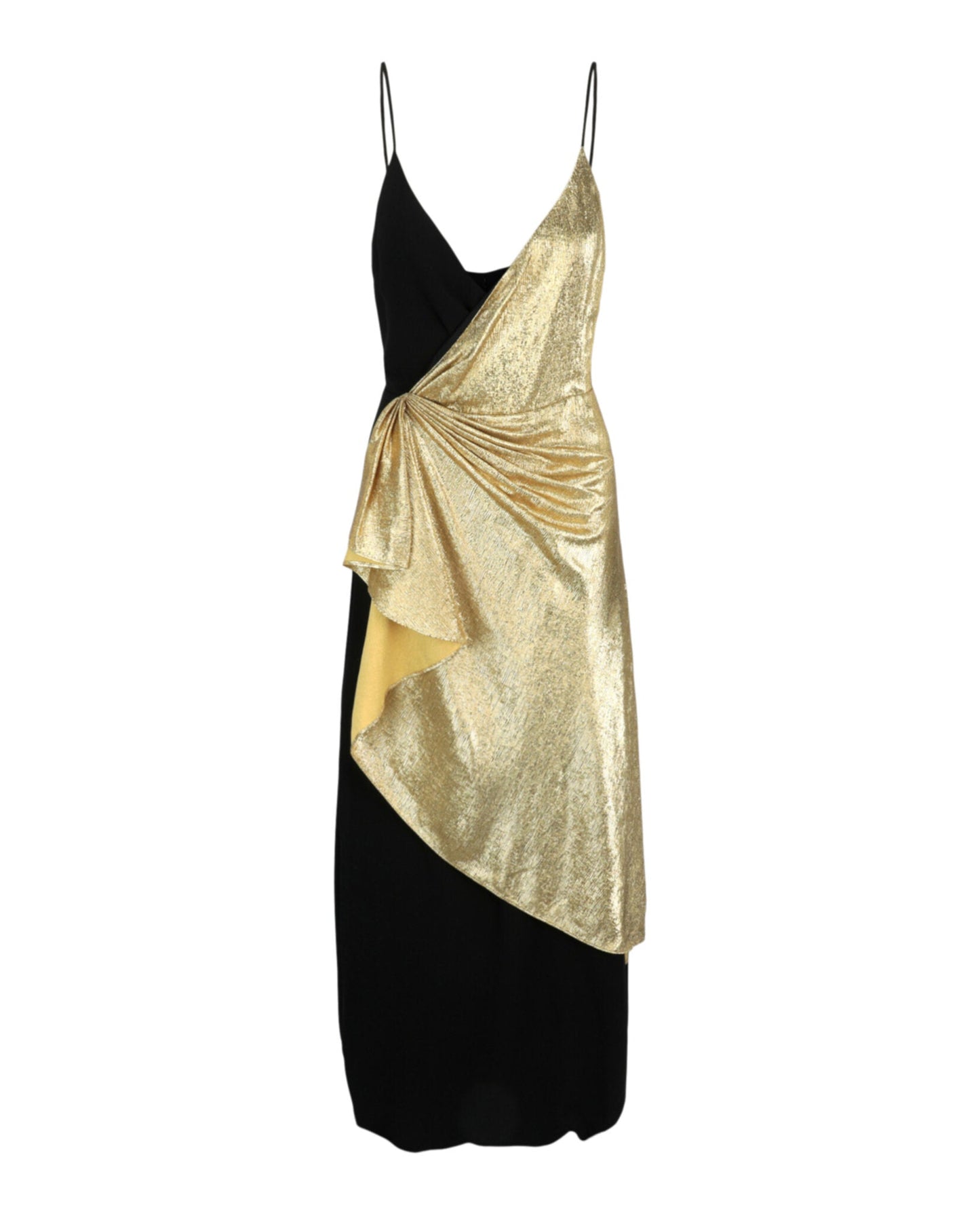 Asymmetric Silk Dress