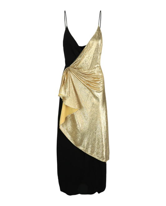Asymmetric Silk Dress