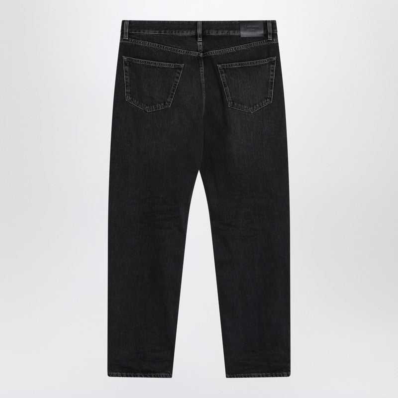 Saint Laurent Mick Jeans In Black Denim Men