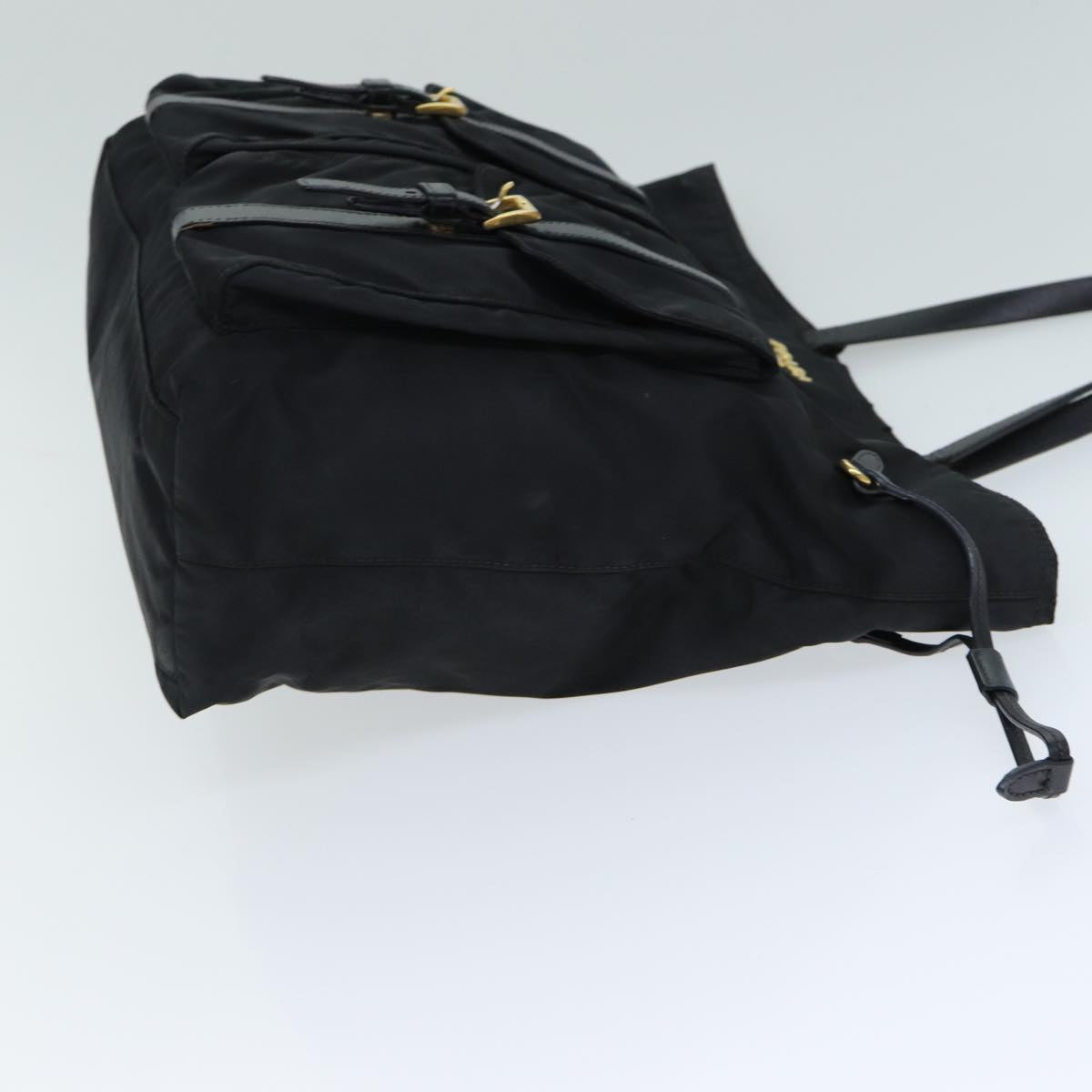 PRADA Tote Bag Nylon Black  81748
