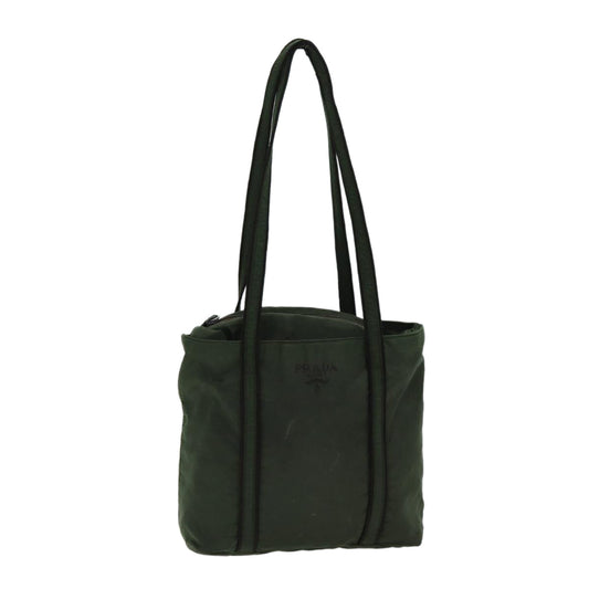 PRADA Shoulder Bag Nylon Khaki  81752