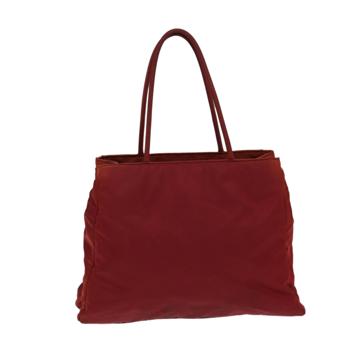 PRADA Tote Bag Nylon Red  81754
