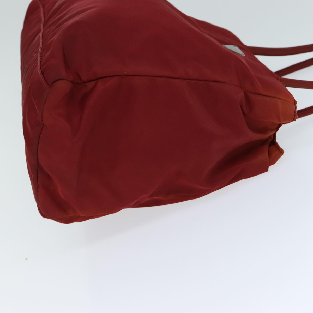 PRADA Tote Bag Nylon Red  81754