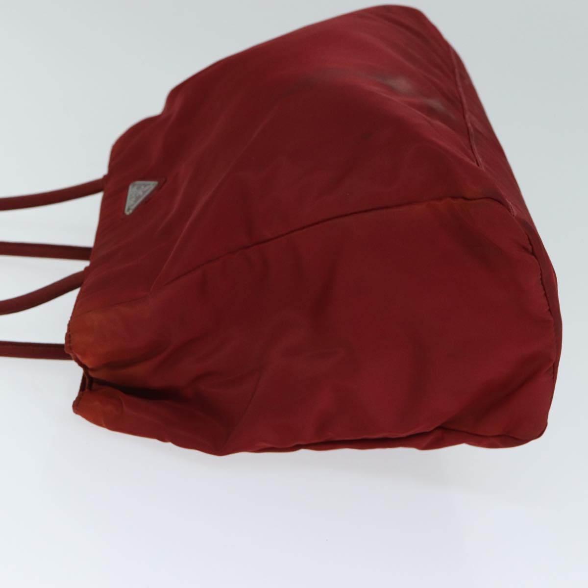 PRADA Tote Bag Nylon Red  81754