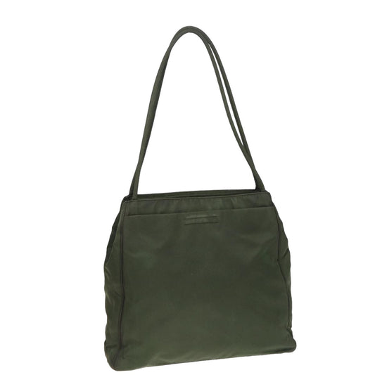 PRADA Shoulder Bag Nylon Khaki  81794
