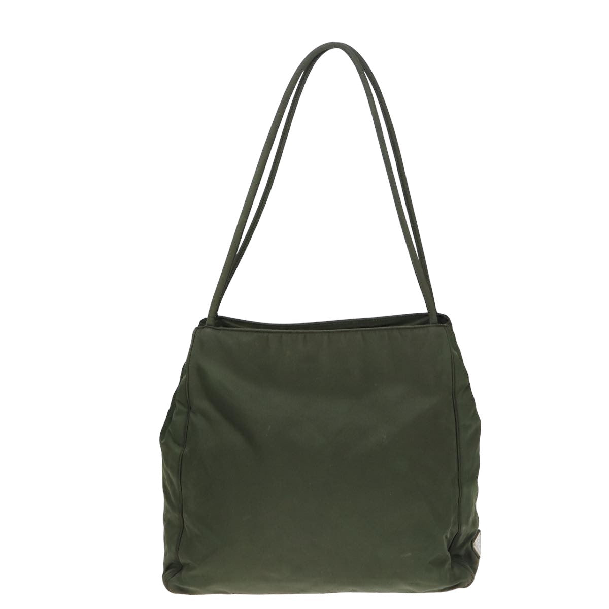 PRADA Shoulder Bag Nylon Khaki  81794