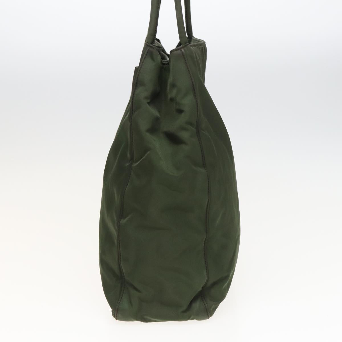 PRADA Shoulder Bag Nylon Khaki  81794