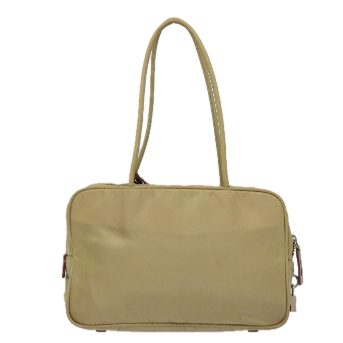 PRADA Shoulder Bag Nylon Beige  81801