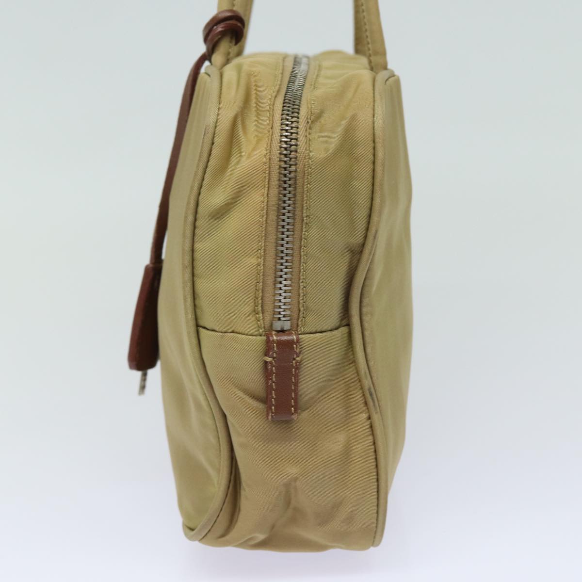PRADA Shoulder Bag Nylon Beige  81801