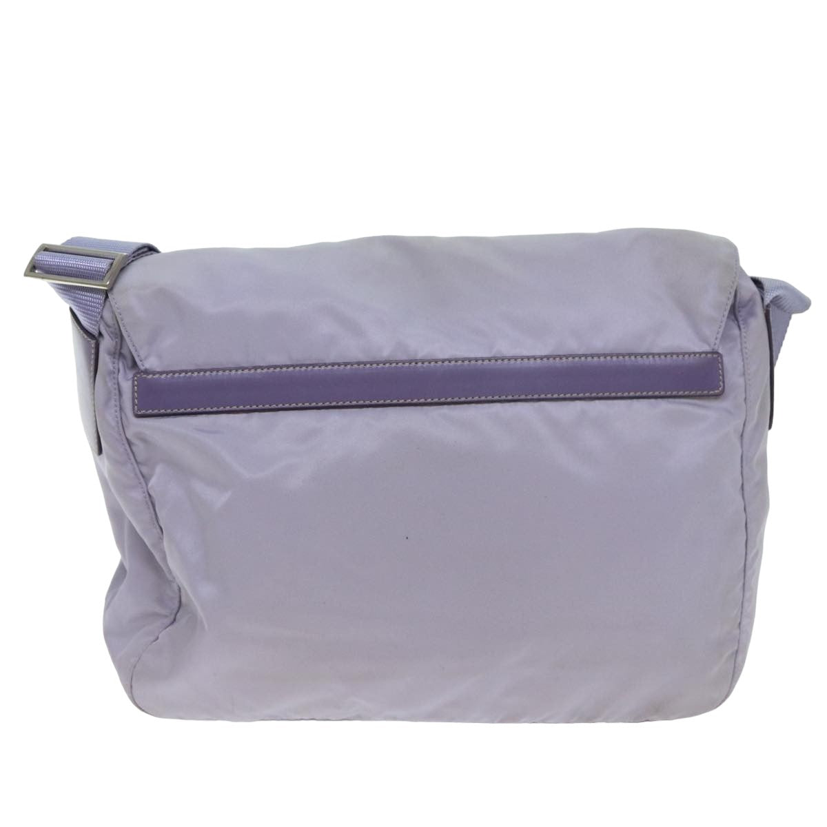 PRADA Shoulder Bag Nylon Purple  81834