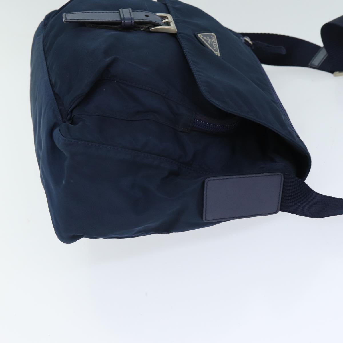 PRADA Shoulder Bag Nylon Navy  81840
