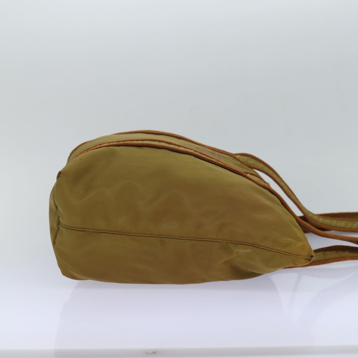 PRADA Shoulder Bag Nylon Brown  81852
