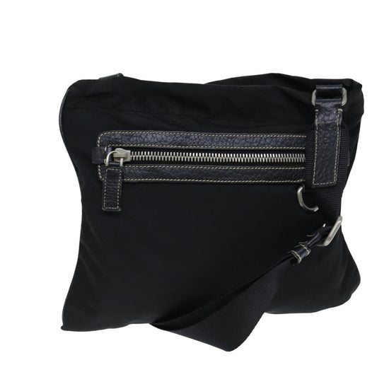 PRADA Shoulder Bag Nylon Black  81867