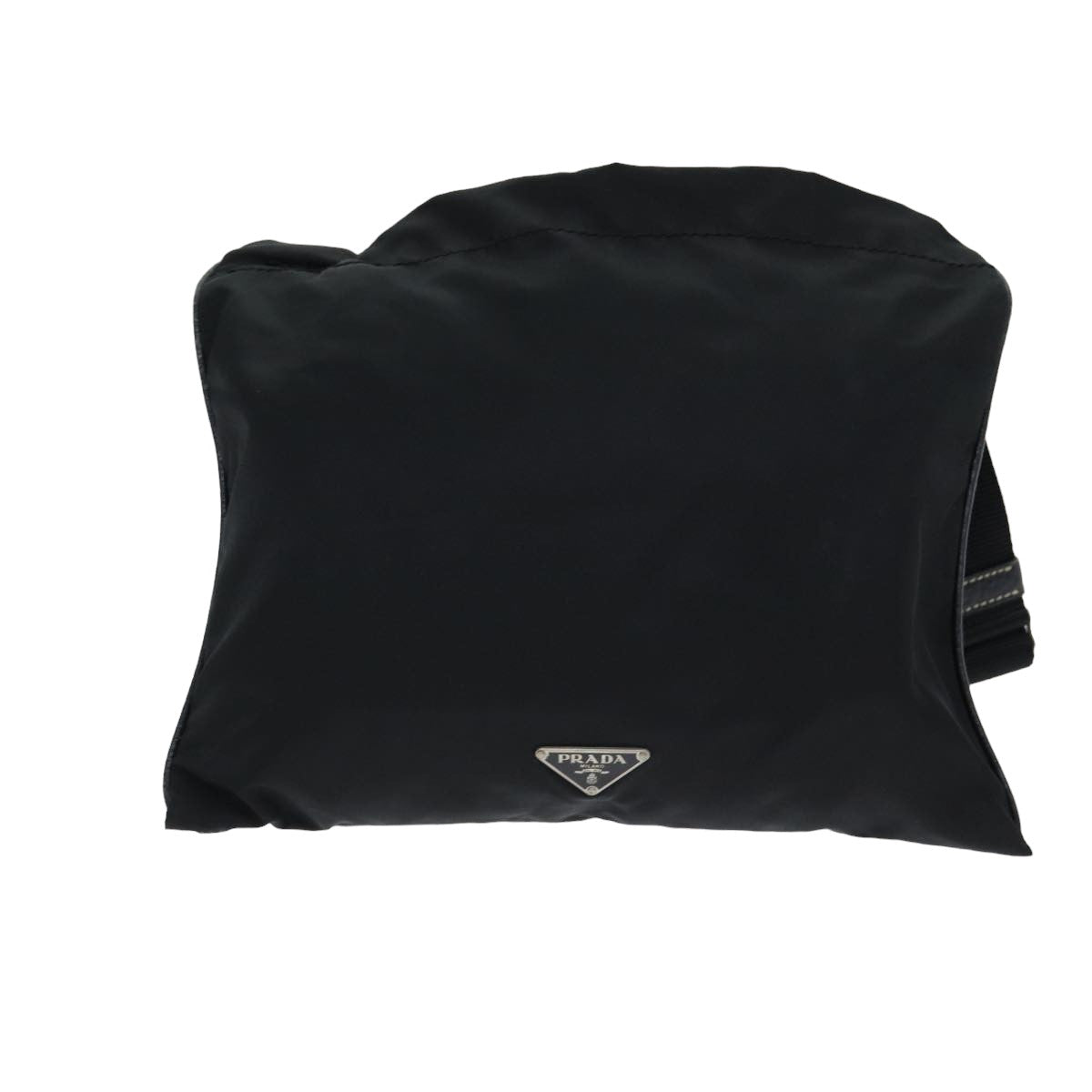 PRADA Shoulder Bag Nylon Black  81867