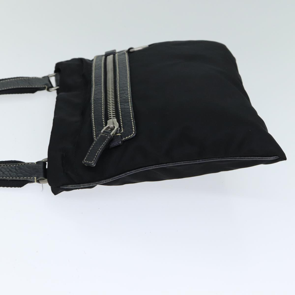 PRADA Shoulder Bag Nylon Black  81867