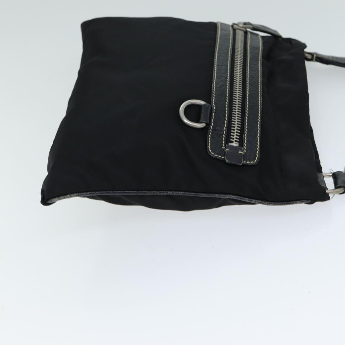 PRADA Shoulder Bag Nylon Black  81867