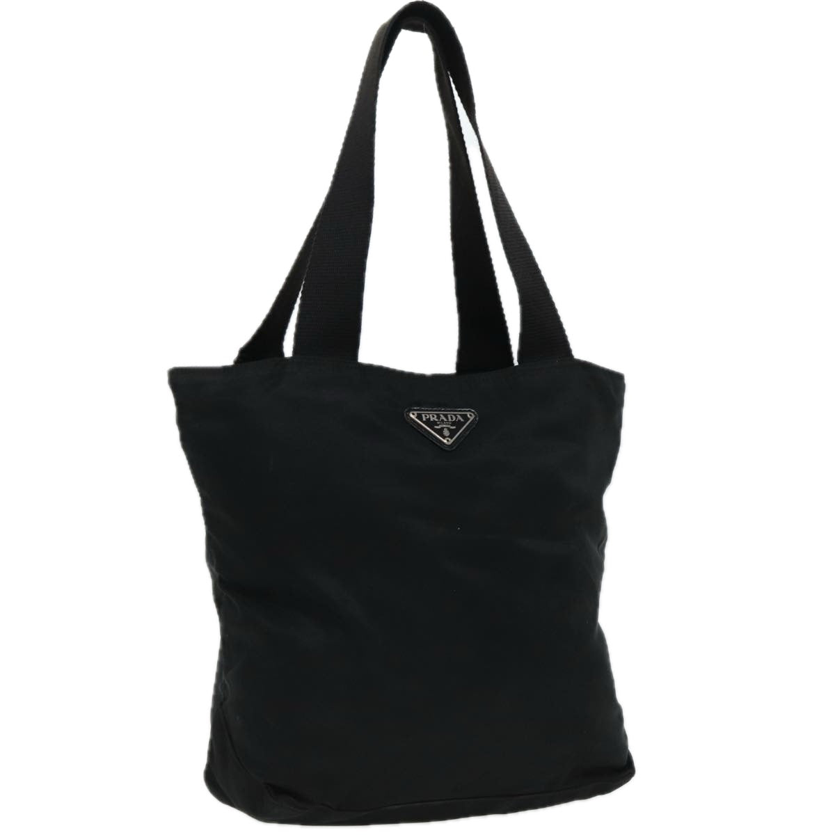 PRADA Tote Bag Nylon Black  81931
