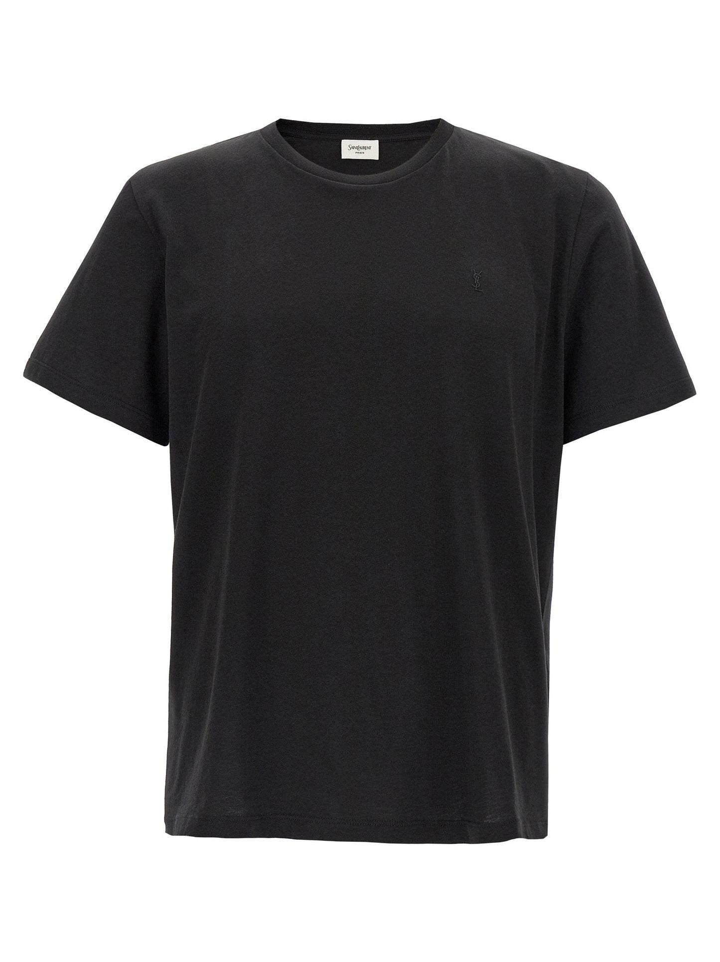 Saint Laurent Men 'Cassandre' Embroidery T-Shirt