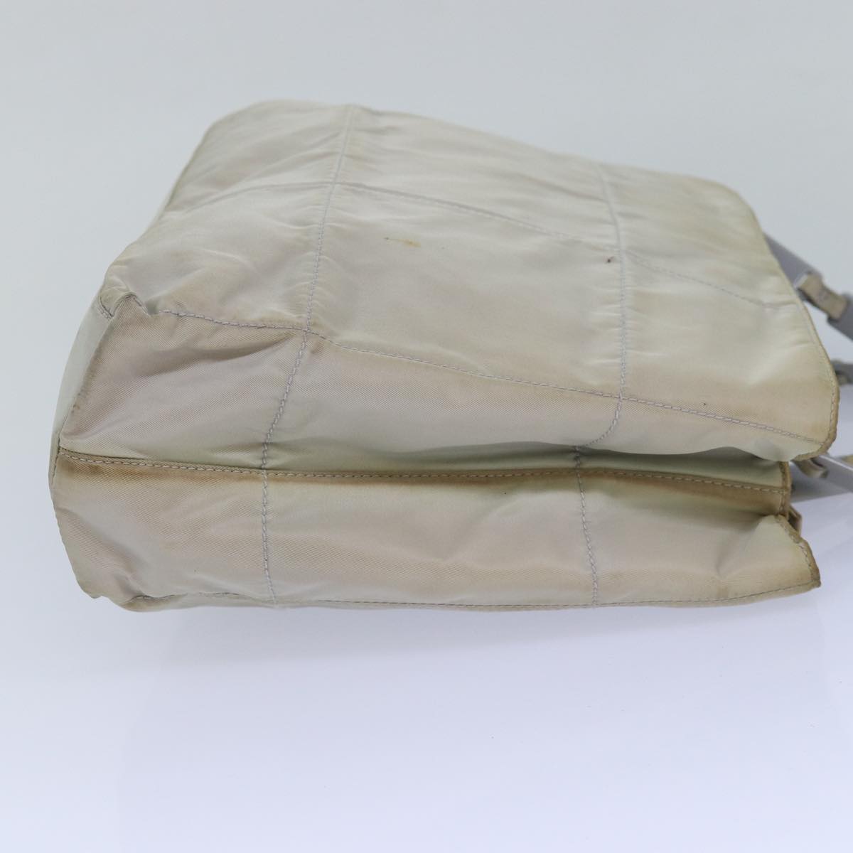 PRADA Shoulder Bag Nylon Gray  81975