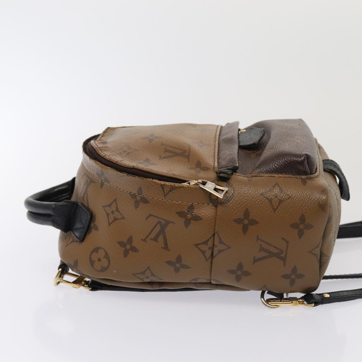 LOUIS VUITTON Monogram Reverse Palm Springs MINI Backpack M44872 LV 82123
